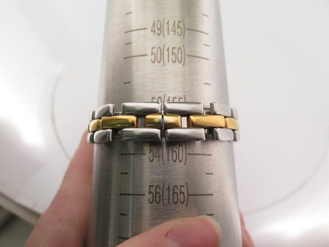 Montre montre baume & mercier linea mv045203 quartz 22mm or acier en 58 Facettes 267874