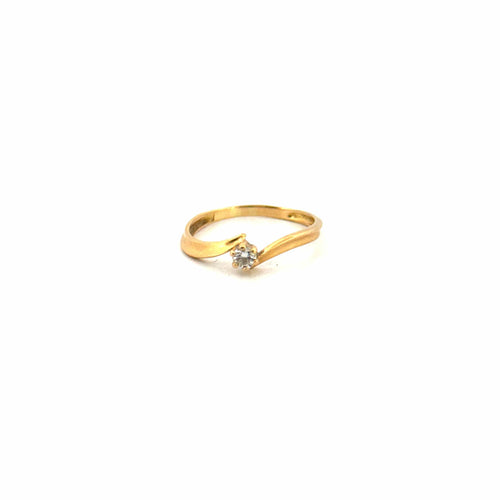 Bague 49 Solitaire Or Jaune Diamant 58 Facettes 80-GS28784