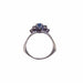 Bague 58 Bague Or Blanc 18k Diamants et Aigue Marine 58 Facettes 10-GS30885-02