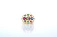 Bague 52 Bague Tutti Frutti sertie de pierres précieuses 58 Facettes 25898