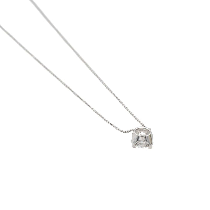 Collier Collier Solitaire Or blanc Diamant 58 Facettes 2538671CN