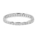 Bague 61 Bague Alliance Or blanc Diamant 58 Facettes 2711805CN