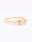 Bague 54 Bague trilogie diamant en or jaune 58 Facettes 1163.10