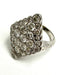 Ring 48 Stunning diamond shaped diamond ring from the 1920s 58 Facettes