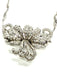 Collier Exceptionnel collier en or forme florale diamants 58 Facettes