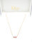 Collier Collier mimirose Dior Or rose 750 Rubis 58 Facettes