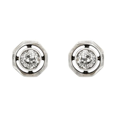 Boucles d'oreilles Boucles d'oreilles or diamants 58 Facettes 13584