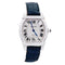 Montre Montre Cartier, "Tortue Chinoise", platine, or blanc, cuir. 58 Facettes 32591