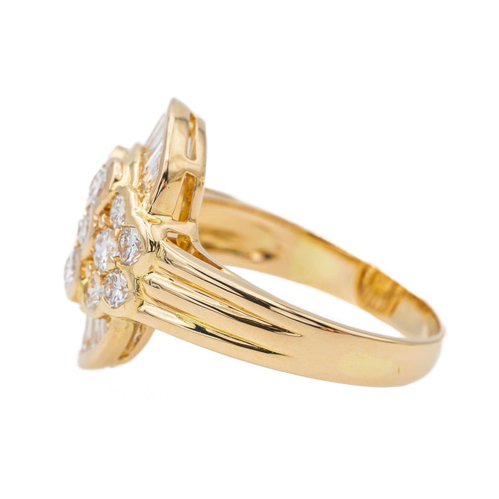 Bague 58 Bague Cocktail Or jaune Diamant 58 Facettes 3124123CN