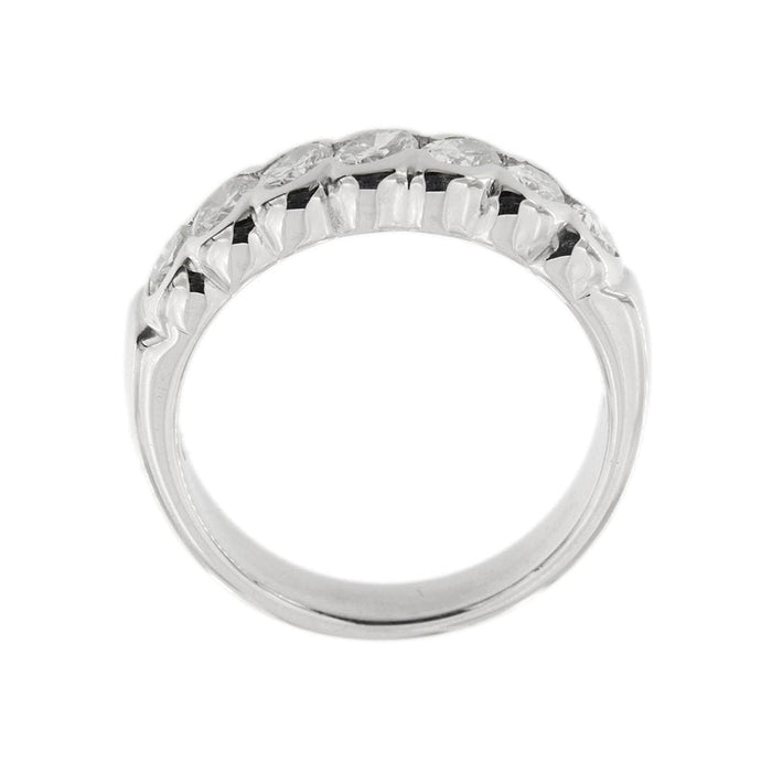 Bague 55 Bague Rivière avec diamants 1,19 ct 58 Facettes 33658