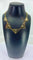 Collier Collier draperie or jaune et or blanc, époque 1900/1930 58 Facettes AB394