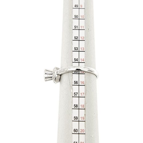 Bague 55 Bague solitaire avec diamants 0,84 ct 58 Facettes 36977