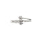 Bague Bague trilogie sertie de diamants de 0,18 ct 58 Facettes 35929