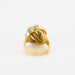 Bague 52.5 Bague or jaune et blanc diamants 58 Facettes LP965/13