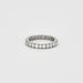 American wedding ring in white gold 58 Facettes 240267