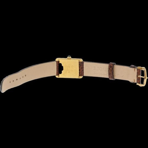 Montre Cartier Montre Tank Vermeil 58 Facettes MT43332