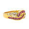 Bague 54 Bague  Or jaune Rubis, Diamant 58 Facettes 4169049CN