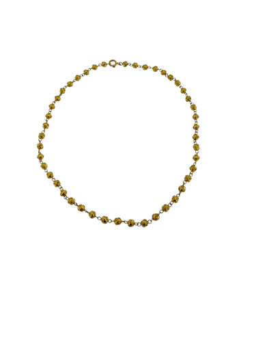 Collier Collier traditionnel portugais or jaune 19 carats 58 Facettes