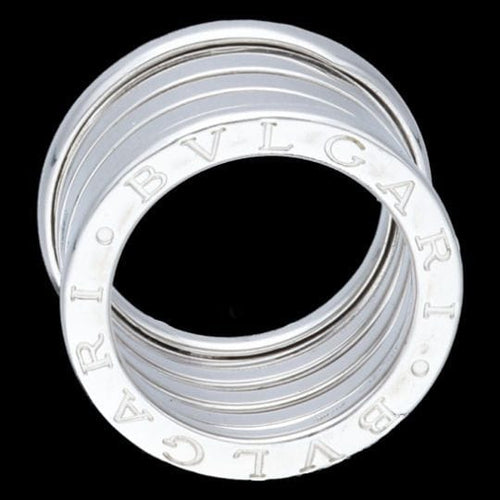 Bague 53 B.Zero1 Or Blanc 5 Rangs 58 Facettes 5010