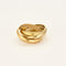 Bague 61 CARTIER - Trinity - Alliance trois ors 58 Facettes ALE3949