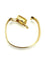 Bracelet Bracelet vintage en or jaune 18K et citrine 58 Facettes