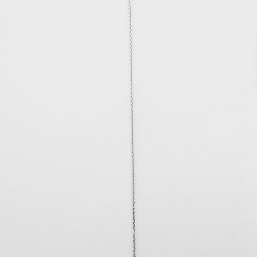 Collier collier diamant, or gris 58 Facettes