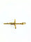 Pendentif Pendentif crucifix en or jaune 58 Facettes