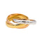 Bague 53 Cartier Bague Trinity Or rose, Or jaune, Or blanc 58 Facettes 4952743RV