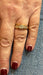 Bague 54 Solitaire en diamants serti clos or jaune 58 Facettes