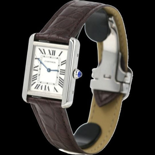 Montre Cartier Montre Tank Solo 58 Facettes MT43371