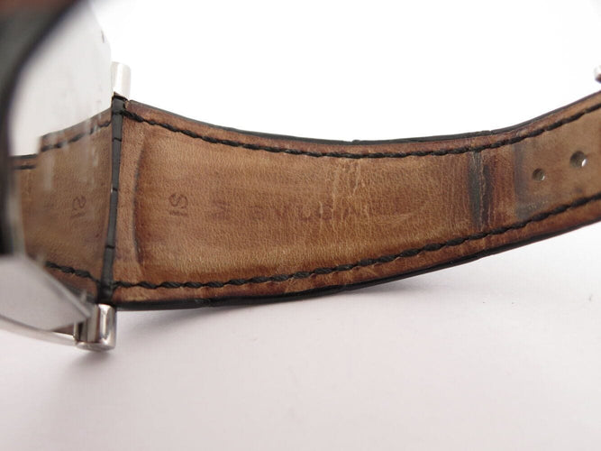 Montre montre BULGARI assioma aa48s 48mm acier bracelet croco automatique 58 Facettes 270919