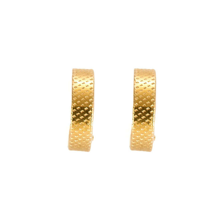 Boucles d'oreilles Paire de boucles d'oreilles créole or jaune 58 Facettes LP855/5