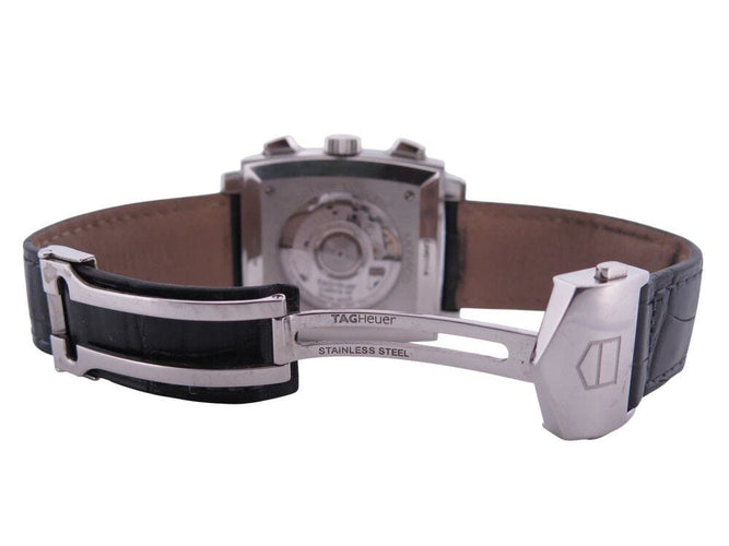 Montre montre TAG HEUER monaco chronograph caw2111-0 acier 39mm automatique 58 Facettes 268035