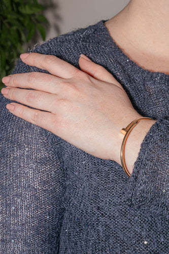 Bracelet Cartier Bracelet Clou Or rose 58 Facettes 3977413RV