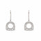 Boucles d'oreilles Fred Boucles d'oreilles Dormeuses Success Or blanc Diamant 58 Facettes 4600461RV