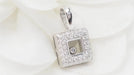 Pendentif CHOPARD - Pendentif Happy Diamonds en or blanc et diamants 58 Facettes 32700