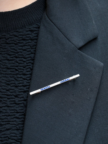 Broche Broche barrette saphirs & diamants 58 Facettes 721