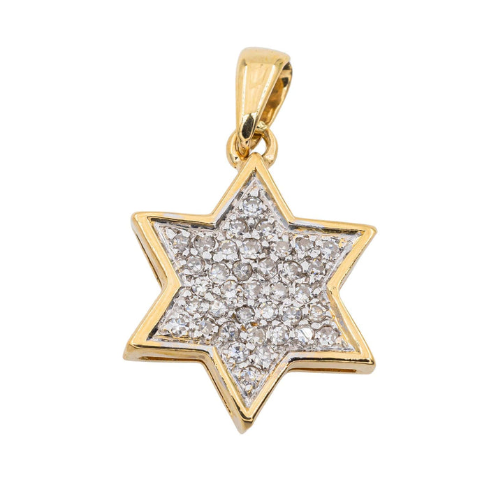 Pendentif Pendentif Religieux Or jaune Diamant 58 Facettes 3227866CN