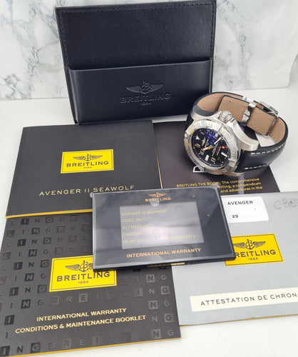 Montre BREITLING - Montre Avenger II Seawolf 58 Facettes A1733110/BC31