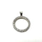 Pendentif Pendentif or blanc et diamants 58 Facettes Z15B50618