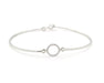 Bracelet Bracciale semirigido in oro bianco e diamanti 58 Facettes