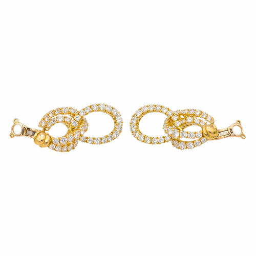 Boucles d'oreilles Piaget Boucles d'oreilles  Or jaune Diamant 58 Facettes 3471586CN