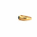 Ring 52 Solitaire Topaz & Diamonds 58 Facettes 41-GS34639-2