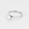 Bague 54 Bague Solitaire  en or blanc et diamant 58 Facettes RAM3248