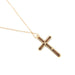 Necklace Necklace with cross and diamonds 58 Facettes 28689
