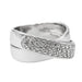 Bague 53 Bague Or blanc Diamant 58 Facettes 2940432CN