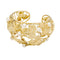 Bracelet Bracelet feuilles de lierre en or jaune et perles. 58 Facettes 31209
