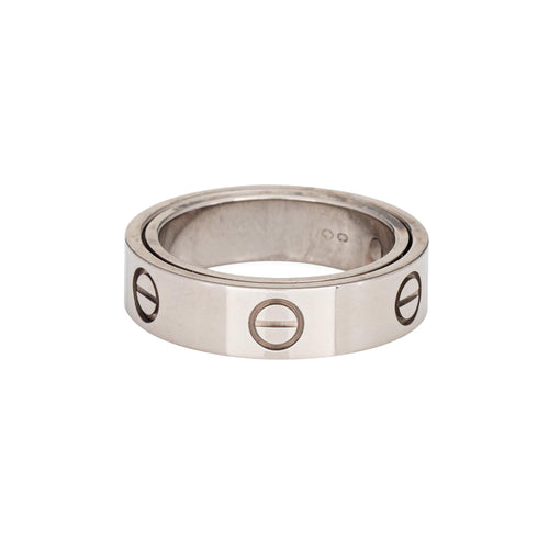 Bague 53 CARTIER - Bague Secret Love en or blanc 58 Facettes G13772