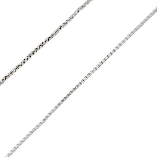 Collier Collier en or blanc avec un diamant de 0,44 ct 58 Facettes 50