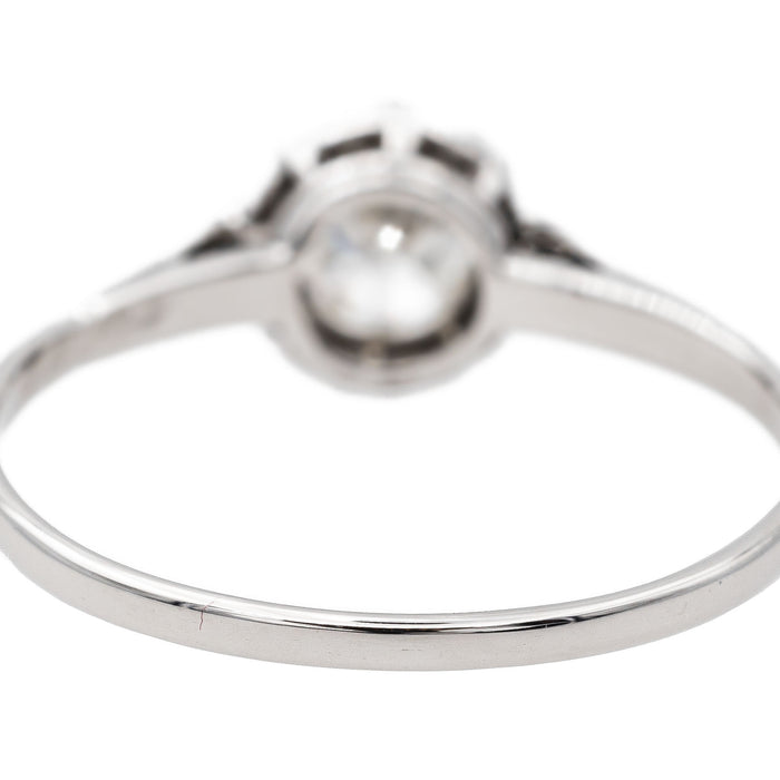 Bague Solitaire Platine Diamant